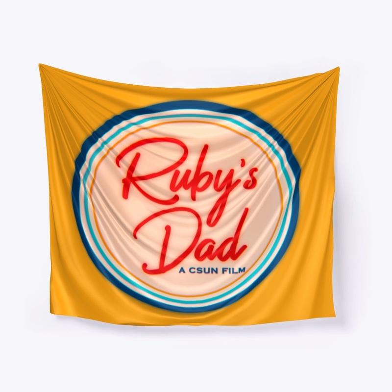 Ruby's Dad Circle Logo - Red