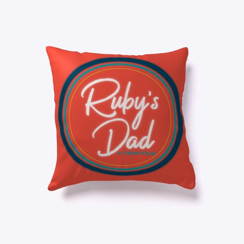 Ruby's Dad Circle Logo - W/T