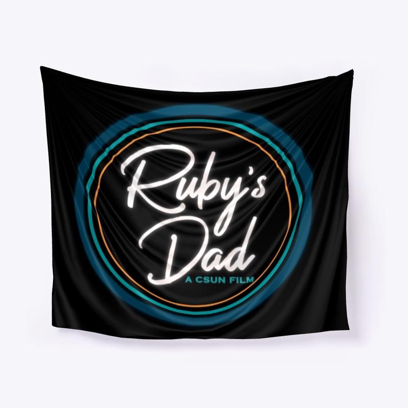 Ruby's Dad Circle Logo - W/T