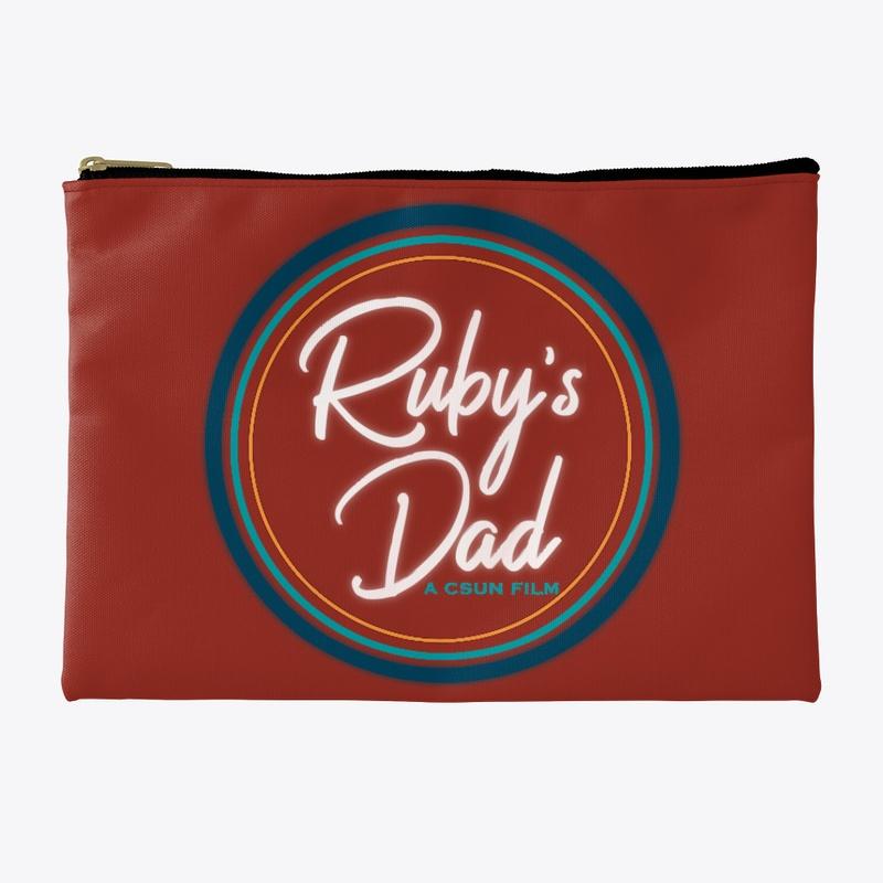 Ruby's Dad Circle Logo - W/T